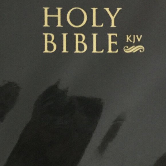 Other | Holy Bible King James Version Black Old And N | Poshmark
